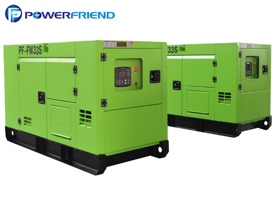เครื่องกำเนิดไฟฟ้า Silent Generator 20kw Power Genset 65dB Green พร้อมใบรับรอง ISO CE
