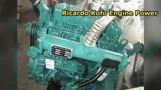 เครื่องยนต์ดีเซล Ricardo Kofo 10kva-200kva กำลัง