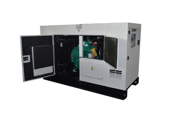 เครื่องกําเนิดดีเซล 48KW ที่ทํางานเงียบ ด้วยเครื่องยนต์ DCEC ที่เริ่มต้นด้วยไฟฟ้าที่น่าเชื่อถือ
