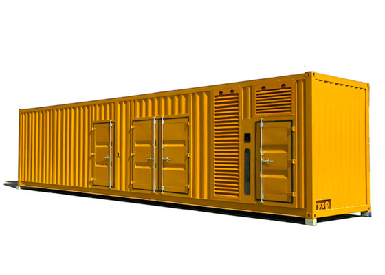 ที่มีชื่อเสียง 40ft Container Cummins เครื่องกำเนิดไฟฟ้าดีเซลชุด 1000kw 1250kva Power