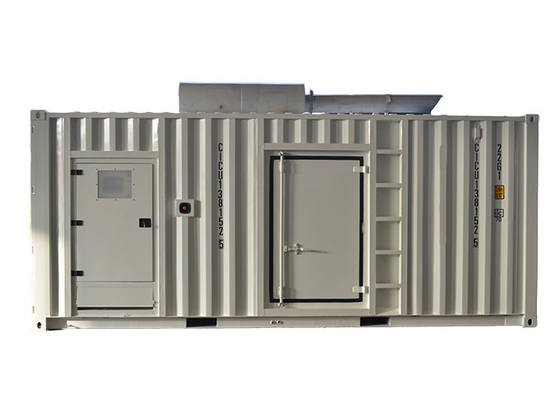 1000KVA 800KW ประเภทตู้คอนเทนเนอร์ Perkins Diesel Generator สำหรับการใช้ประโยชน์จากเหมืองแร่มีประสิทธิภาพสูง