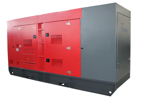 เครื่องกำเนิดไฟฟ้า FPT 3 เฟสสีขาวดีเซลกำลังสูงสุด 300kw พร้อมเครื่องยนต์อิตาลี