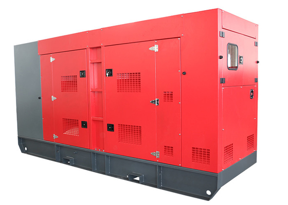 เครื่องกำเนิดไฟฟ้า FPT 3 เฟสสีขาวดีเซลกำลังสูงสุด 300kw พร้อมเครื่องยนต์อิตาลี