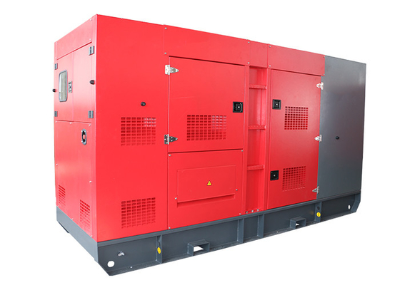 สีขาว Super Silent เครื่องกำเนิดไฟฟ้าดีเซล 3 เฟส 200kw 250kva พร้อมเครื่องยนต์ FPT