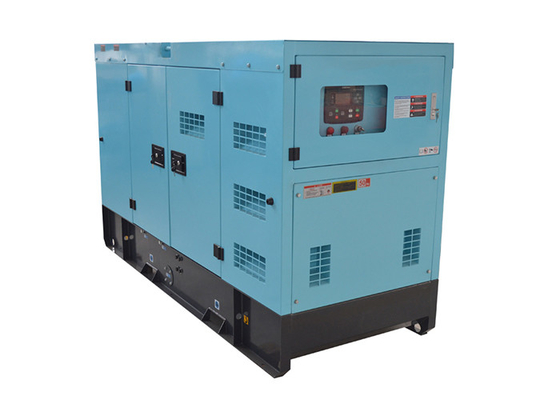 เครื่องยนต์ดีเซล 75kva FPT เครื่องกำเนิดไฟฟ้าเงียบสุด 68dB พร้อมเครื่องชาร์จแบตเตอรี่ ATS