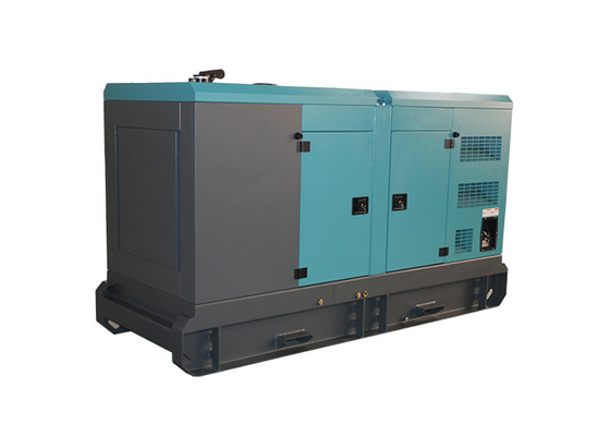 เครื่องกําเนิดไฟฟ้าดีเซลสามเฟส 50kw Cummins เงียบ Type 63kva เสียงต่ํา