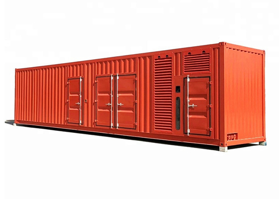 เครื่องกำเนิดไฟฟ้าดีเซลกำลังสูงสุด 1200kw คอนเทนเนอร์ด้วยเครื่องกำเนิดไฟฟ้ากระแสสลับของแสตมฟอร์ด