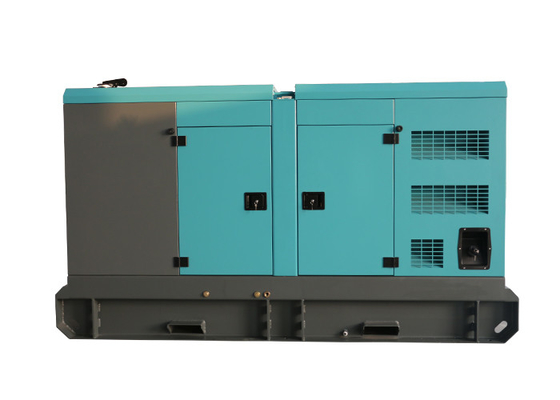 AC 3 Phase Cummins Dg Set 4 กระบอกสูบเครื่องกำเนิดไฟฟ้าดีเซลที่กันเสียง 60kva / 48kw