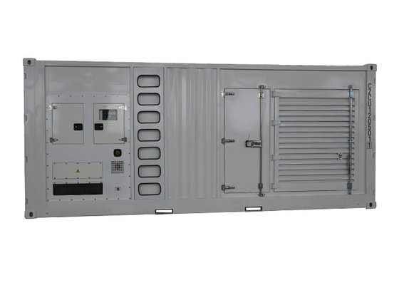 1mva คอนเทนเนอร์ชนิดทนทาน Diesel Silent Generator พร้อมเครื่องยนต์ Kta38-G5