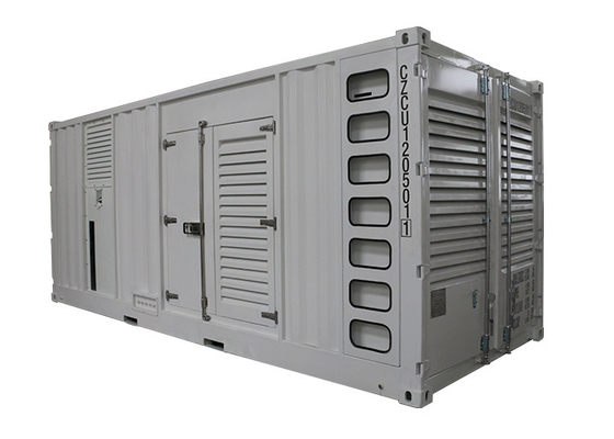 1mva คอนเทนเนอร์ชนิดทนทาน Diesel Silent Generator พร้อมเครื่องยนต์ Kta38-G5