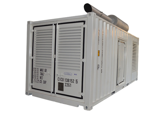 เครื่องผลิตพลังงาน 800KW KTA38-G5 ประเภทคอนเทนเนอร์ Genset Cummins พร้อม Stamford