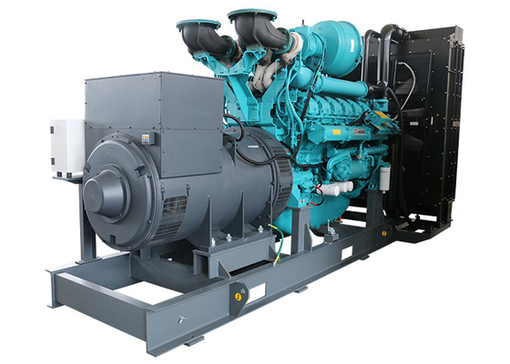 ประเภทถัง 1000kva 1400kw 1750KVA เครื่องผลิตดีเซล Perkins