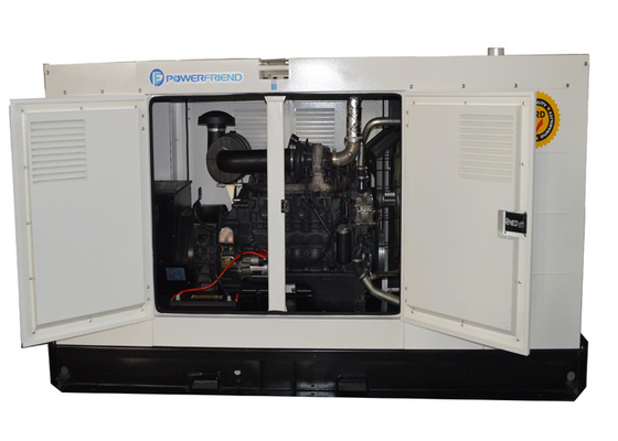 เครื่องผลิตไฟฟ้าดีเซล 100KVA FPT สีขาว