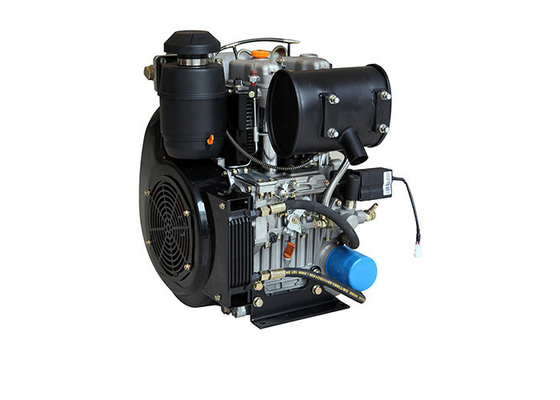 เครื่องยนต์ดีเซลสมรรถนะสูง 292F สองสูบ 4 จังหวะระบายความร้อนด้วยอากาศ 20HP 15KW