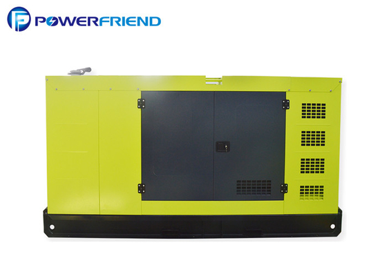 เครื่องกำเนิดไฟฟ้าดีเซลรุ่น Perkins Diesel ขนาด 120KW 120KW สีเหลือง 120KW ที่ได้รับการรับรองมาตรฐาน ISO