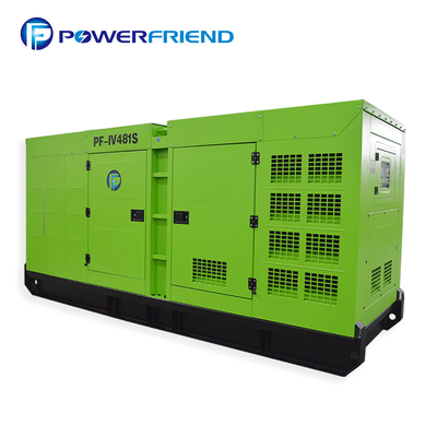 FPT เครื่องกำเนิดไฟฟ้าดีเซล 350kw สีเขียวเงียบรอบต่อนาที 413kva เครื่องกำเนิดไฟฟ้า