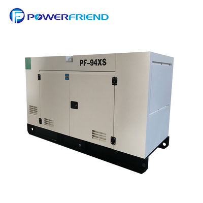 เครื่องกำเนิดไฟฟ้าสำรองเงียบ Power Factor 0.8 พร้อมเอาต์พุต 100KW และตัวเลือก ATS สำหรับการสำรองพลังงานที่เงียบ